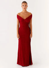 Chantelle Maxi Dress - Red