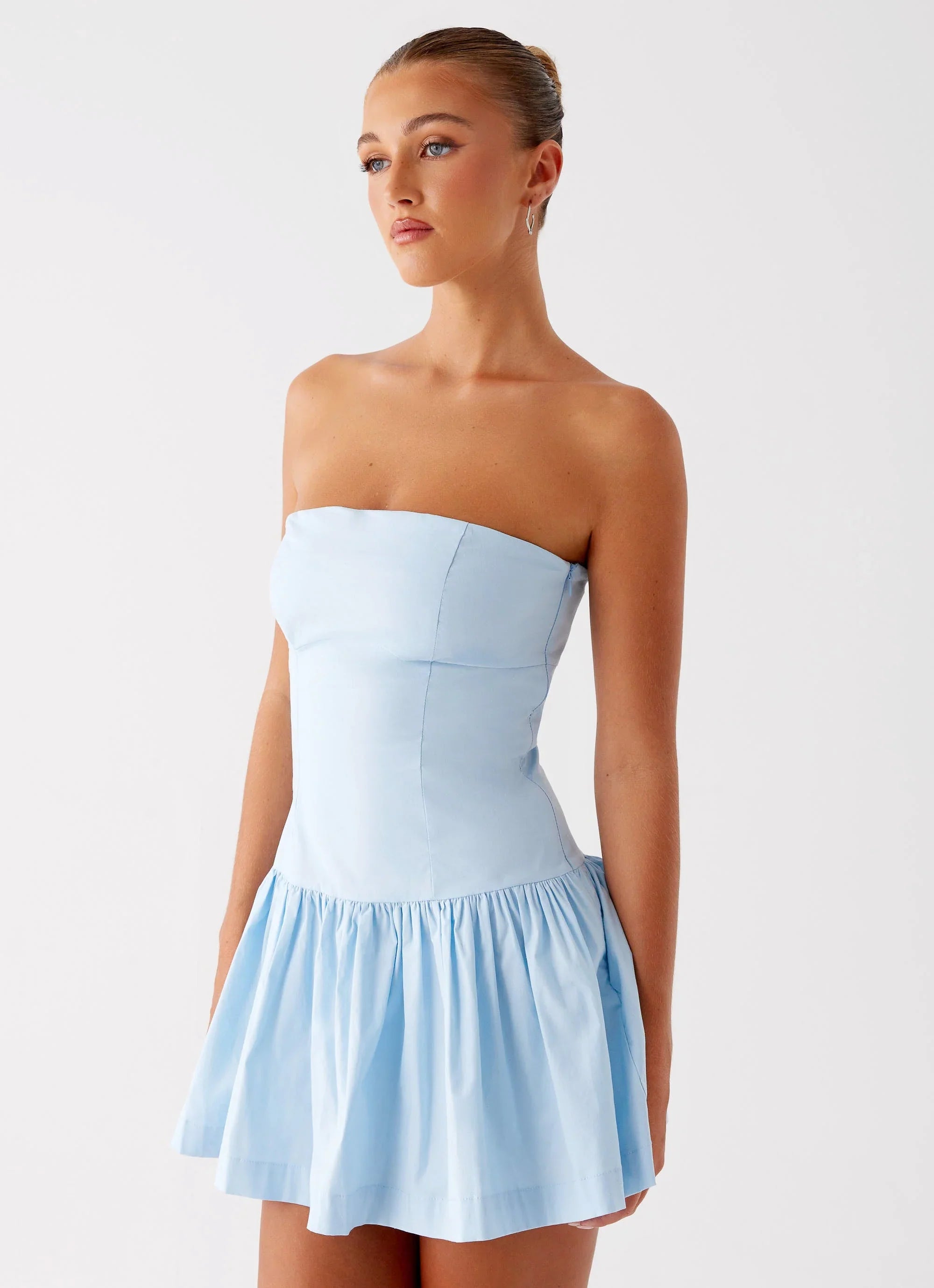 Riviera Mini Dress - Blue